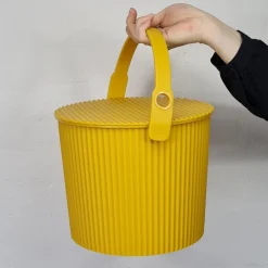 Omnioutil Plastikspand - Karrygul. 8 liter