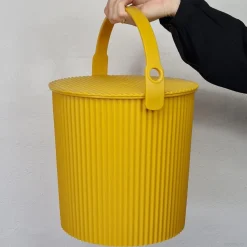 Omnioutil Plastikspand - Karrygul. 10 liter