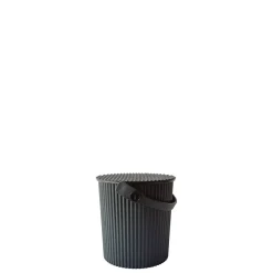 Omnioutil Plastikspand 0,7 liter - Sort