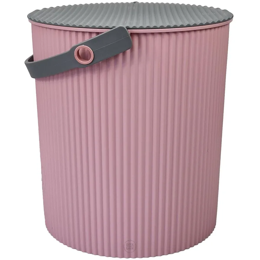 Omnioutil plastikspand lyserød 20 liter