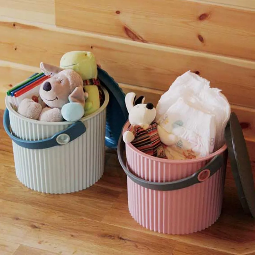 Omnioutil Plastikspand - Lyseblå 8 liter