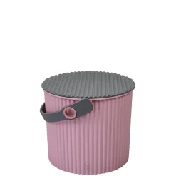 Omnioutil plastikspand lyserød 4 liter