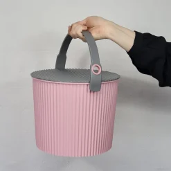 Omnioutil plastikspand lyserød 8 liter