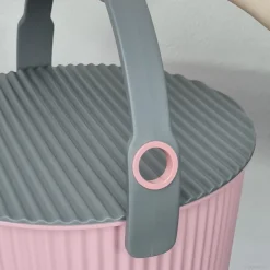 Omnioutil plastikspand lyserød 8 liter