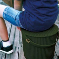 Omnioutil Plastikspand - Mørkegrøn 20 Liter