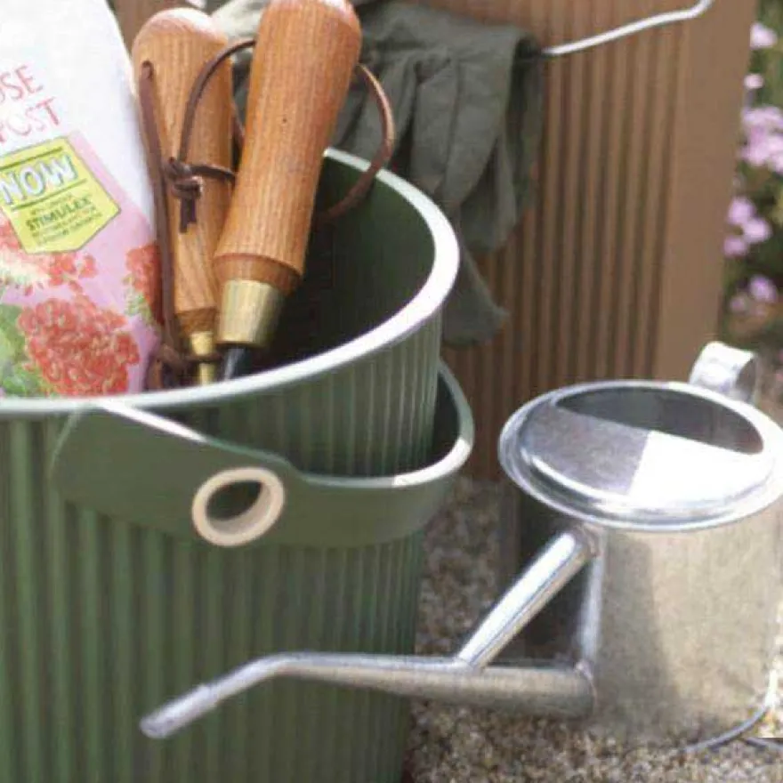 Omnioutil Plastikspand - Mørkegrøn. Mini 4 liter
