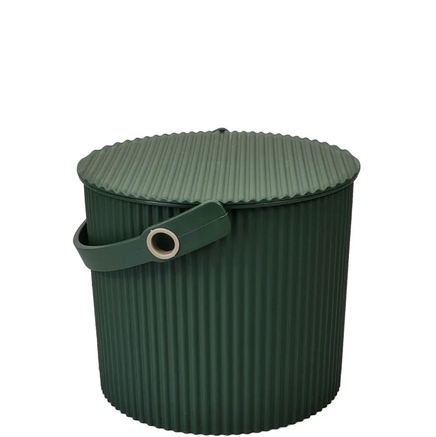 Omnioutil Plastikspand - Mørkegrøn 8 liter