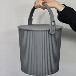 Omnioutil Plastikspand - Mørkegrå. 10 liter