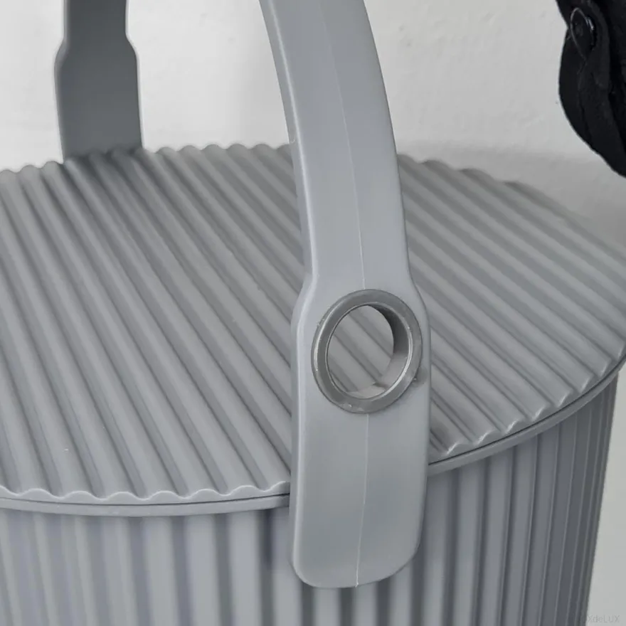 Omnioutil Plastikspand - Mørkegrå. 10 liter