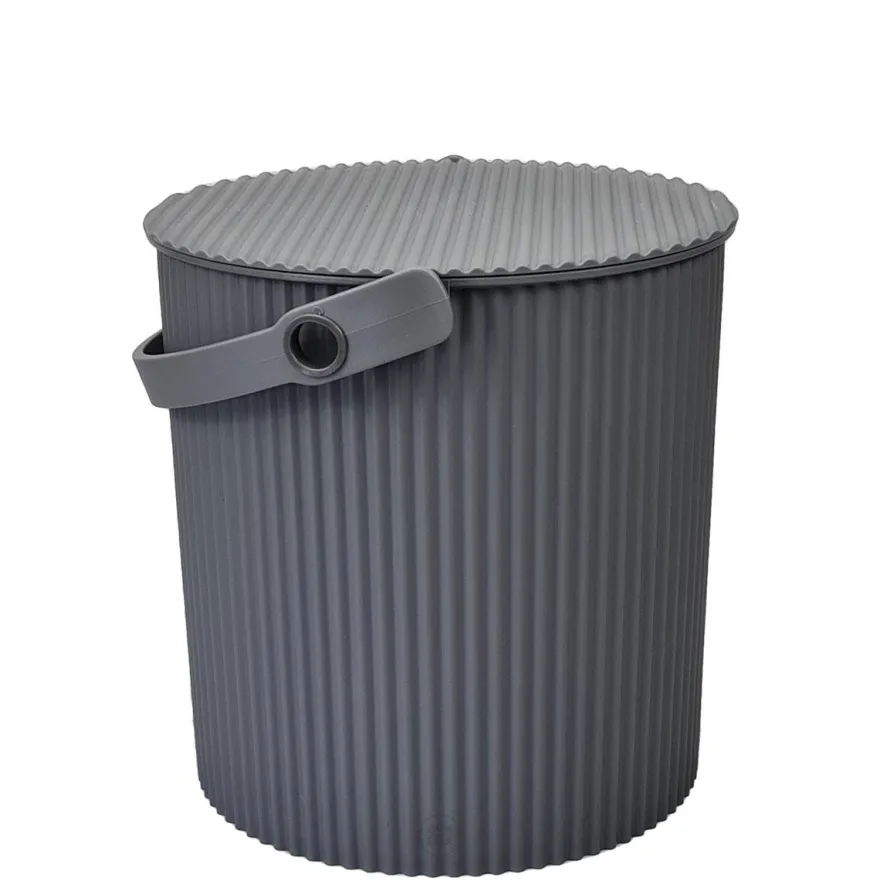 Omnioutil Plastikspand - Mørkegrå. 10 liter