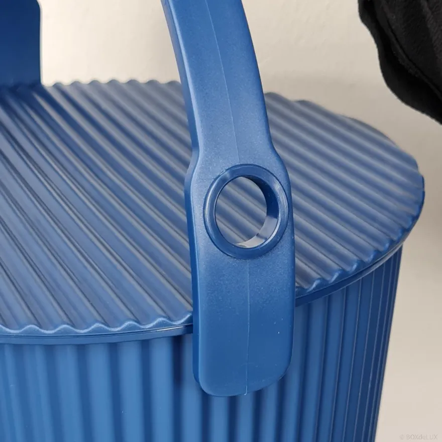 Omnioutil Plastikspand - Navyblå 8 liter