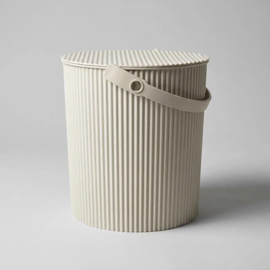 Omnioutil Plastikspand - Pale Beige 20 Liter
