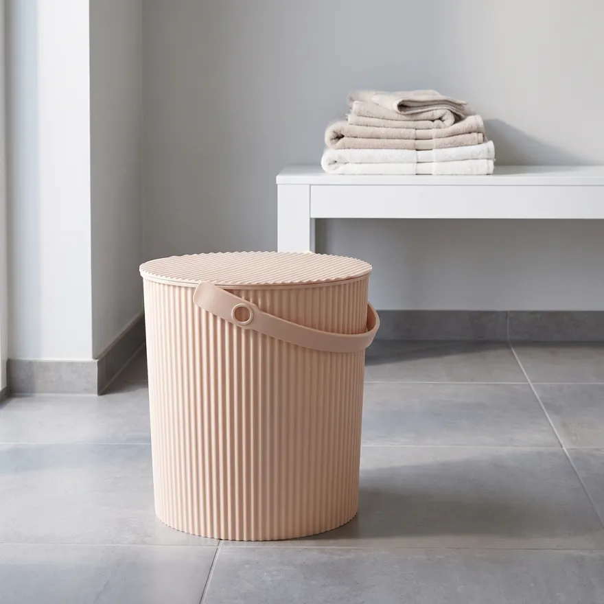 Omnioutil Plastikspand - Pale Pink 20 Liter