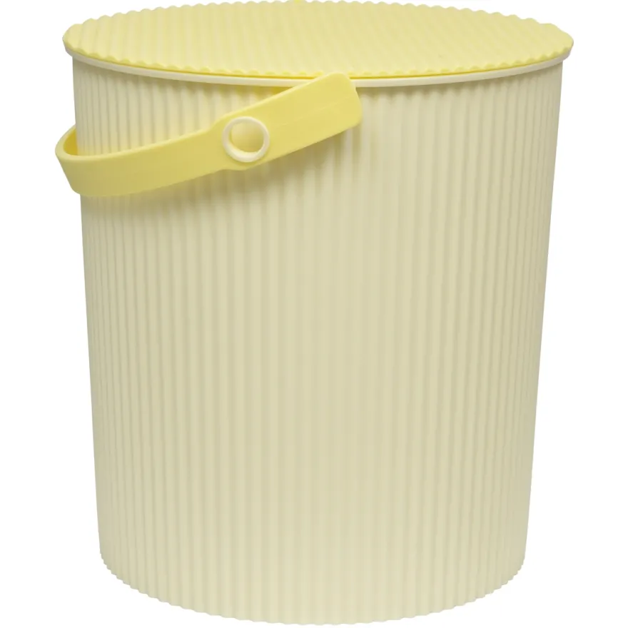 Omnioutil Plastikspand - Pastel Lemon Yellow - 20 liter