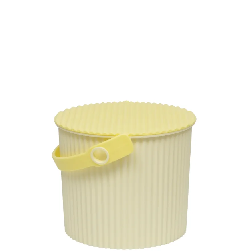 Omnioutil Plastikspand - Pastel Lemon Yellow - Mini 4 liter