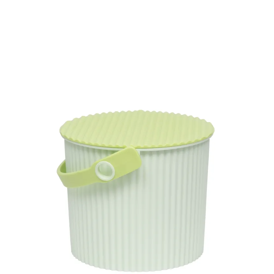 Omnioutil Plastikspand - Pastel Melon Green - Mini 4 liter