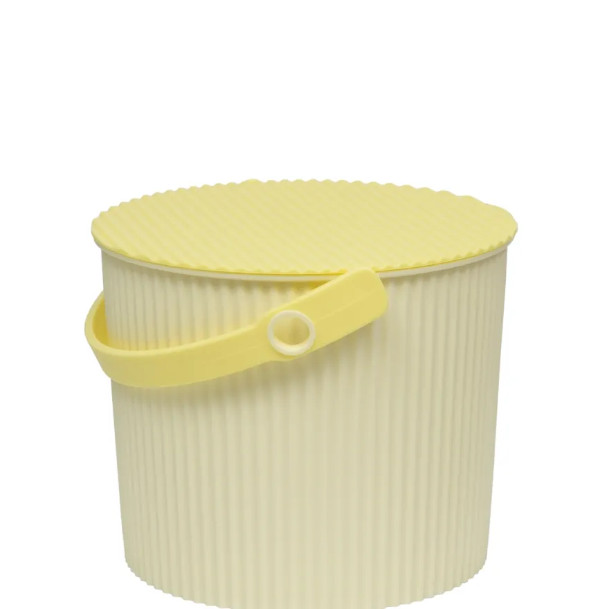 Omnioutil Plastikspand - Pastel Lemon Yellow 8 liter