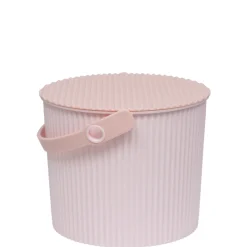 Omnioutil Plastikspand - Pastel Peach Pink 8 liter