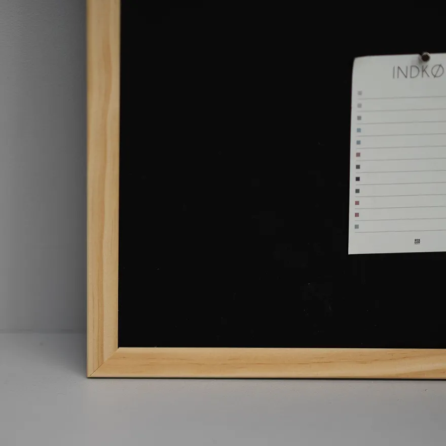 Opslagstavle til kridt/magneter 40x60 cm