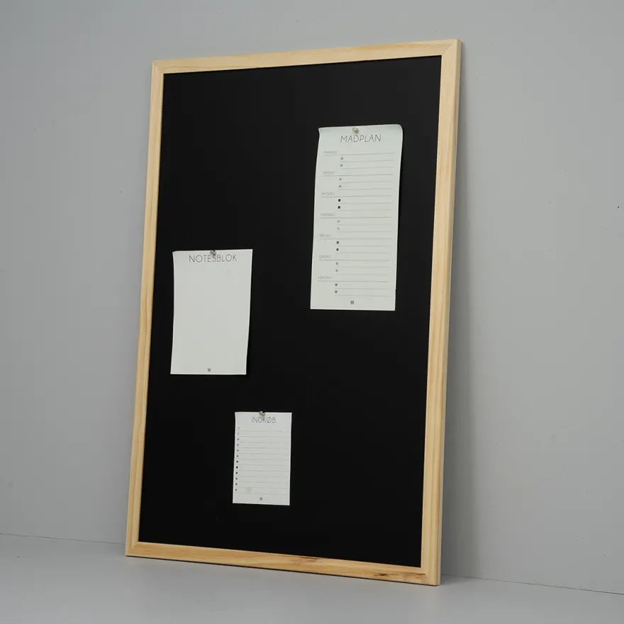 Opslagstavle til kridt/magneter 40x60 cm