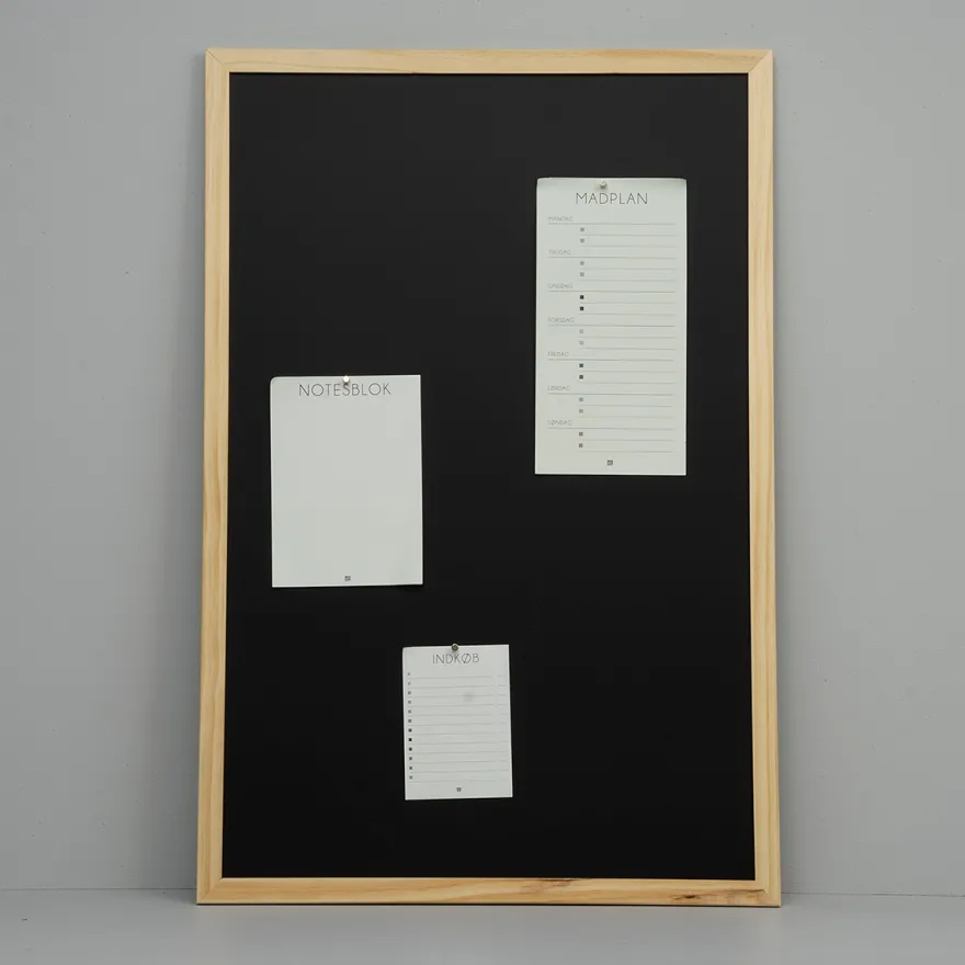 Opslagstavle til kridt/magneter 40x60 cm