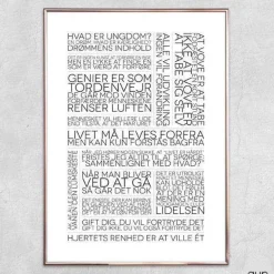 Plakat - Citatcollage - Søren Kierkegaard