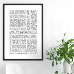 Plakat - Citatcollage - Søren Kierkegaard