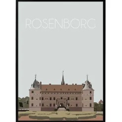 Plakat - Danmark - Rosenborg