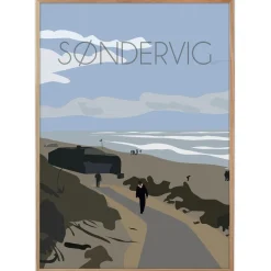 Plakat - Danmark - Søndervig