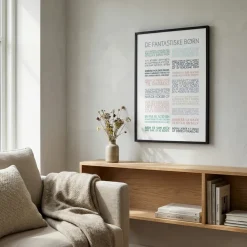 Plakat - De fantastiske børn, colors