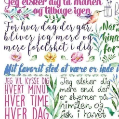 Plakat - Den helt store kærlighed, colors