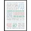 Plakat - Far er den bedste i verden - Colors