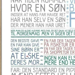 Plakat - Far er den bedste i verden - Colors