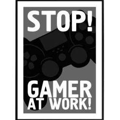 Plakat - Gamer - Gamer at work