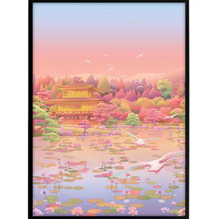 Plakat - Japan is amazing - Kinkaku-Ji