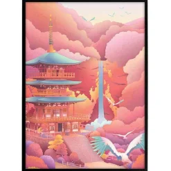 Plakat - Japan is amazing - Seigantoji