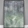 Plakat - Misty forest