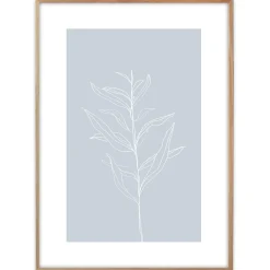 Plakat - One line flower #2