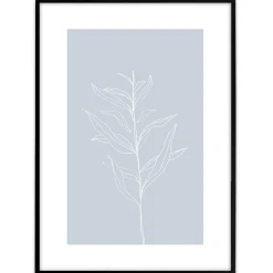 Plakat - One line flower #2