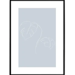 Plakat - One line flower #3