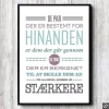 Plakat - Stærke par, colors