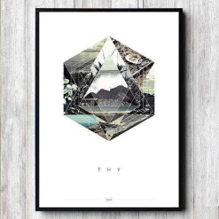 Plakat - Thy, grafisk