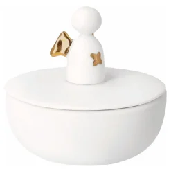 Räder Krukke med låg i Porcelæn - Engel