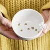 Räder lille skål i porcelæn med blomst