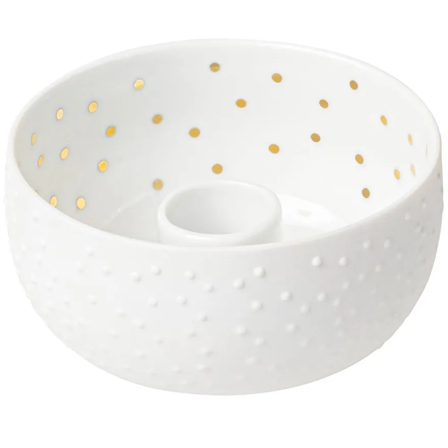 Räder Lysestage - Candle Bowl, DOTS