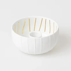 Räder Lysestage - Candle Bowl, STRIPES