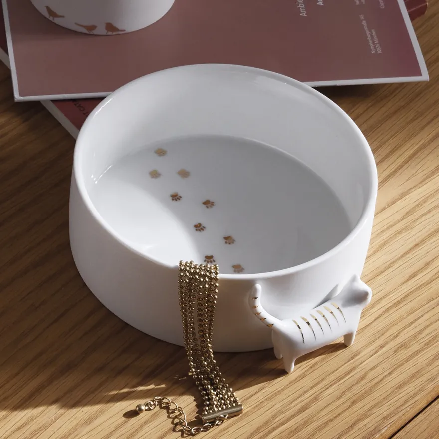 Räder Mellem Skål i porcelæn - Kat
