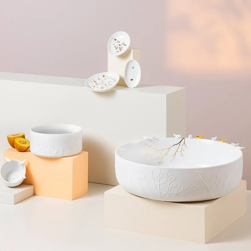 Räder mini skål i porcelæn - Birdies