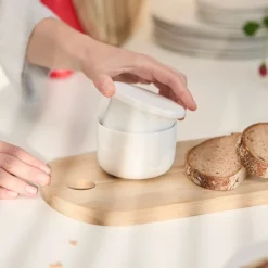 Räder Smørkrukke i Porcelæn
