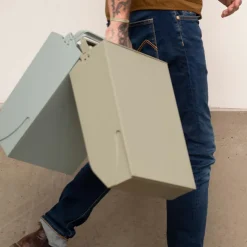 ReCollector væghængt box til affaldssortering - Oak Green